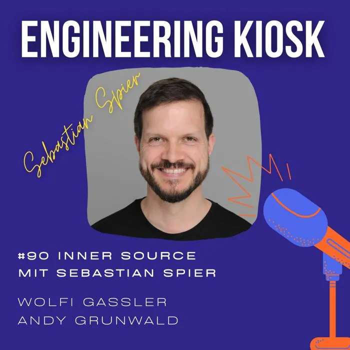 Details zur Podcast Episode #90 Inner Source: Open Source Best Practices zur besseren Zusammenarbeit zwischen Teams mit Sebastian Spier